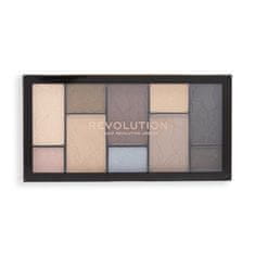 Makeup Revolution Reloaded Dimension Eyeshadow Palette senčilo za oči 24.5 g Odtenek impulse smoked