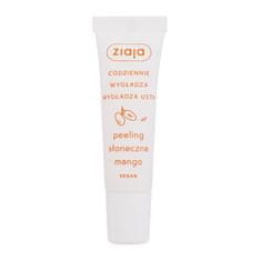 Ziaja Lip Scrub Sunny Mango sladkorni piling za ustnice z vonjem manga 12 ml za ženske