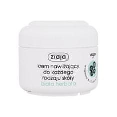 Ziaja White Tea Moisturizing Face Cream lahka vlažilna krema z izvlečkom belega čaja 50 ml za ženske