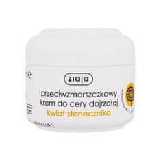 Ziaja Sunflower Anti-Wrinkle Cream krema proti gubam za zrelo kožo 50 ml za ženske