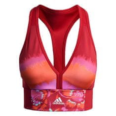 Adidas Majice obutev za trening rdeča L Farm All-over-print Aeroready