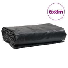 Vidaxl Ponjava antracit 6x8 m 650 g/m²