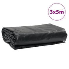 Vidaxl Ponjava antracit 3x5 m 650 g/m²