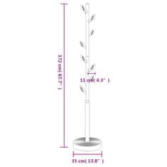 Greatstore Stojalo za plašče roza 172 cm železo s prašnim premazom