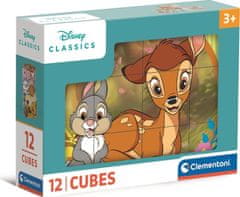 Clementoni Slikovne kocke Disney classic fairy tales, 12 kock