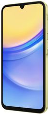 Samsung Galaxy A15 5G pametni telefon, 4 GB/128 GB, rumen (SM-A156BZYDEUE)