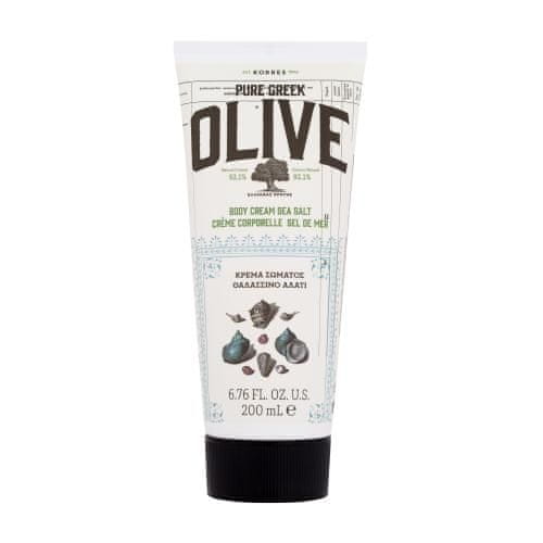 Korres Pure Greek Olive Body Cream Sea Salt vlažilna krema za telo z vonjem morske soli za ženske