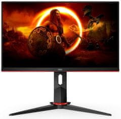 AOC Q24G2A gaming monitor, LED, 60.45 cm, QHD, 165 Hz (Q24G2A/BK)