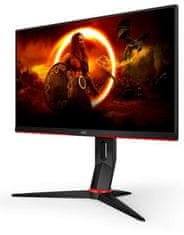 AOC Q24G2A gaming monitor, LED, 60.45 cm, QHD, 165 Hz (Q24G2A/BK)