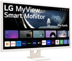 LG 32SR50F-W monitor, IPS, FHD