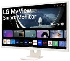 LG 32SR50F-W monitor, IPS, FHD