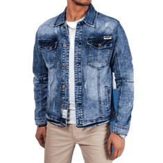 Dstreet Moška jakna iz džinsa temno modra tx4688 S