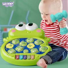 WOOPIE Interaktivna igrača za dojenčke WOOPIE Beat the Frogs