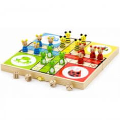 Viga Toys Lesena kitajska igra Ludo Viga Toys