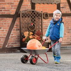 Rolly Toys Otroška vrtna samokolnica z dvema kolesoma in kovinsko samokolnico