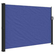 Vidaxl Zložljiva stranska tenda modra 140x300 cm