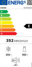 Hisense RQ760N4AFE ameriški hladilnik