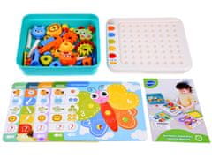 Toys Hola interaktivna plošča za učenje čustev Montessori številke ZA4652