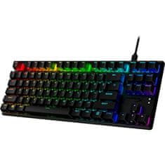 HP HyperX Alloy Origins Core PBT gaming mehanska tipkovnica, HX Red, TKL (639N7AA)