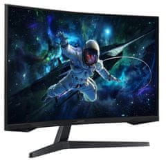 Samsung Odyssey G5 G55C gaming monitor, 81,28cm (32), QHD, VA, 165Hz (LS32CG552EUXEN) - odprta embalaža