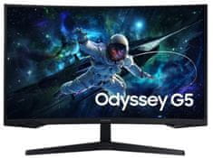 Odyssey G5 G55C gaming monitor, 68,58cm (27), QHD, VA, 165Hz (LS27CG552EUXEN)