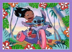 Trefl Puzzle Lilo&Stitch: Nori dan 4 v 1 (35,48,54,70 kosov)