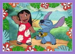 Trefl Puzzle Lilo&Stitch: Nori dan 4 v 1 (35,48,54,70 kosov)