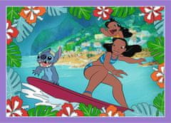 Trefl Puzzle Lilo&Stitch: Nori dan 4 v 1 (35,48,54,70 kosov)