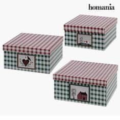 Homania Okrasna škatla Homania (3 uds) Karton
