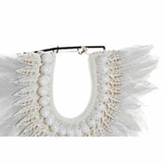 DKD Home Decor Dekorativna slika DKD Home Decor Iron Feather Shells (42 x 9,5 x 44 cm)