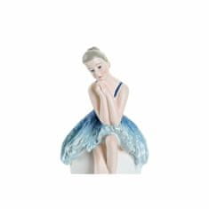 DKD Home Decor Dekorativna slika DKD Home Decor Blue Romantic Ballet Dancer 8,5 x 13 x 14,5 cm