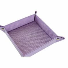 DKD Home Decor Valet Tray DKD Home Decor Lilac Romantic 20 x 20 x 4 cm