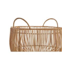 DKD Home Decor Komplet košar DKD Home Decor Rattan (36 x 36 x 27 cm)