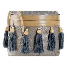 DKD Home Decor Košarica komplet DKD Home Decor 39 x 39 x 55 cm Bamboo Fringe Boho