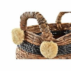 DKD Home Decor Komplet košar DKD Home Decor Colonial Fibre (31 x 31 x 33 cm)