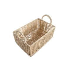 DKD Home Decor Komplet košar DKD Home Decor Metal Natural Fibre (40 x 30 x 25 cm)