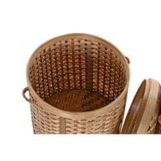 DKD Home Decor Košarica komplet DKD Home Decor Natural 31 x 31 x 44 cm Bambus Boho