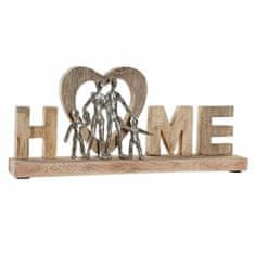 DKD Home Decor Dekorativna slika DKD Home Decor Home Silver Aluminium (48 x 7,5 x 21 cm)