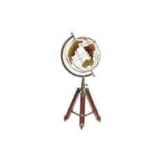 DKD Home Decor Globus DKD Home Decor Brown Golden Colonial Tripod 20 x 20 x 50 cm