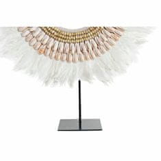 DKD Home Decor Dekorativna figura DKD Home Decor Iron Feather (50 x 12,5 x 59 cm)