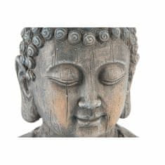 DKD Home Decor Dekorativna slika DKD Home Decor Steklena vlakna Grey Buddha Stone Glass (28 x 20 x 50 cm)