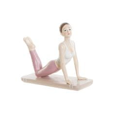 DKD Home Decor Dekorativna slika DKD Home Decor Pink Yoga Scandi 16 x 6 x 13 cm