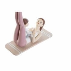 DKD Home Decor Dekorativna slika DKD Home Decor Pink Yoga Scandi 15,5 x 6,5 x 17 cm