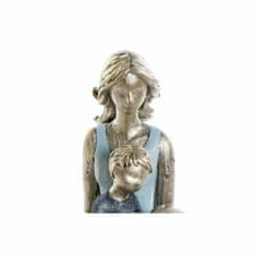 DKD Home Decor Dekorativna slika DKD Home Decor Blue Golden Lady 15 x 9,5 x 18 cm