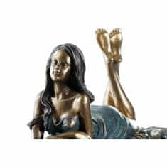 DKD Home Decor Dekorativna figura DKD Home Decor Lady bakrena smola (30,5 x 15,5 x 28,5 cm)