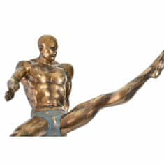 DKD Home Decor Dekorativna figura DKD Home Decor World Golden Resin Gymnast Modern (29 x 16 x 33 cm)