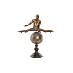 DKD Home Decor Dekorativna figura DKD Home Decor Zlata smola Gimnastičarka Moderno (36 x 19 x 46 cm)