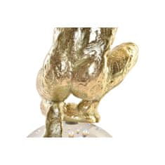 DKD Home Decor Dekorativna slika DKD Home Decor Crystal Golden Resin Men (28 x 12 x 38 cm)