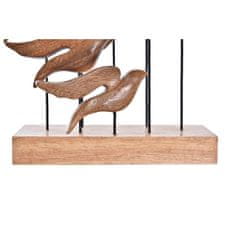 DKD Home Decor Dekoracija DKD Home Decor Aluminium Acacia Birds (27 x 9,5 x 33 cm)