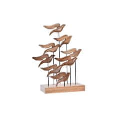 DKD Home Decor Dekoracija DKD Home Decor Aluminium Acacia Birds (27 x 9,5 x 33 cm)